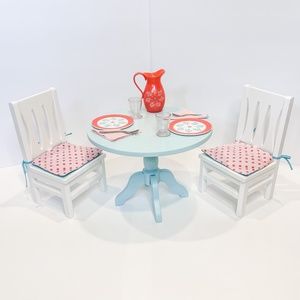 American Girl Table and Chairs Set | *PRISTINE CONDITION*